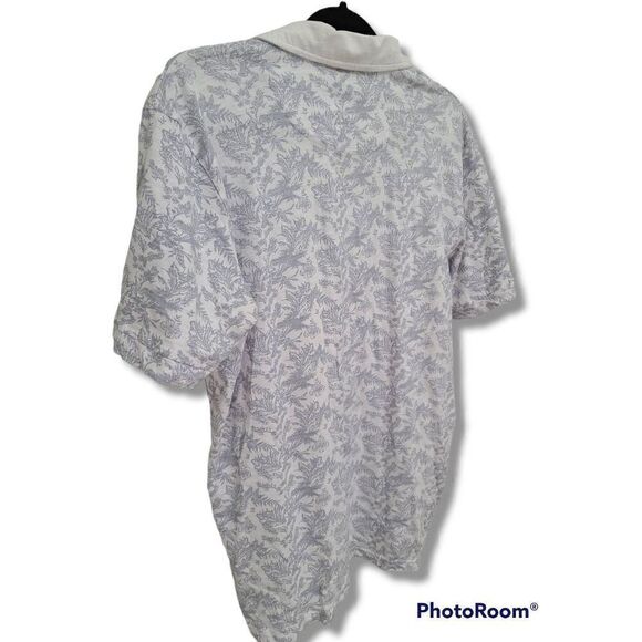 Charleston Thread Men's L Polo Tropical design L 100% cotton - Picture 8 of 8